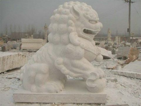 點擊查看詳細信息<br>標題：石雕獅子5 閱讀次數(shù)：966
