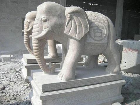 點擊查看詳細信息<br>標題：石雕大象8 閱讀次數(shù)：1115