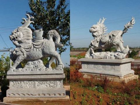 點擊查看詳細信息<br>標題：石雕麒麟5 閱讀次數(shù)：1227